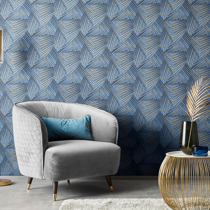 Galerie Wallcoverings Geometric Roll Wallpaper by Elle Decor & Reviews